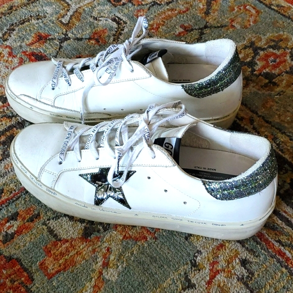 Authentic Golden Goose platform sneakers - Picture 1 of 5